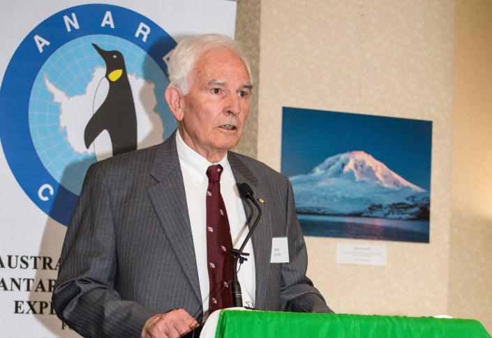 Des Lugg – MC of 70th Heard Island Commemoration