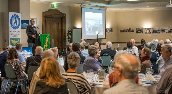 Joe Johnson, Presaident, ANARE , welcome address