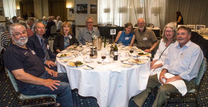 2017 Heard Is 70th Commemoration L-R Alan Ryan, Geoff & Beverly Payne