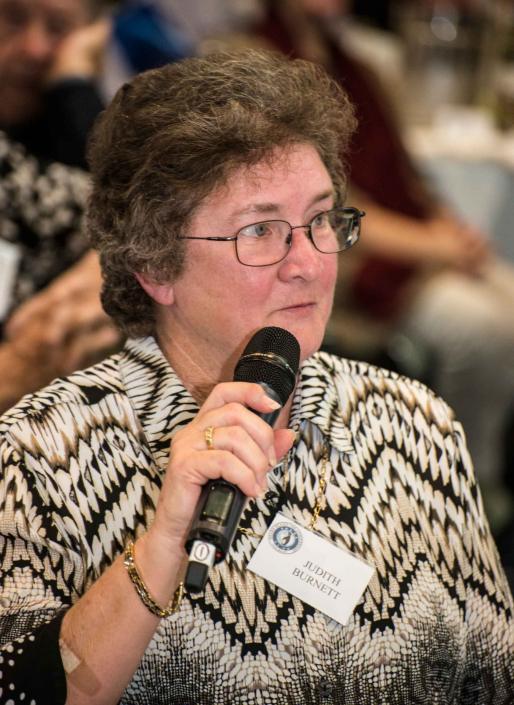 Judith Burnett reflecting on her husband Hedley Burnett, Heard Island 1949 expeditioner