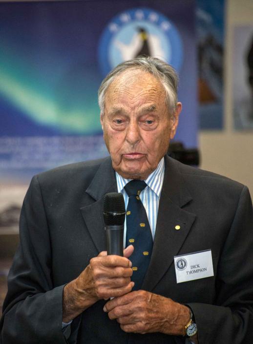 Dick Thompson, Supply Officer for Heard Island 1952-5