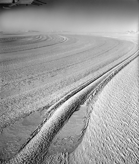 Lambert Glacier – first seen by John Seaton, 28 November 1956 ( Ric Ruker, Australian Antarctic Division)