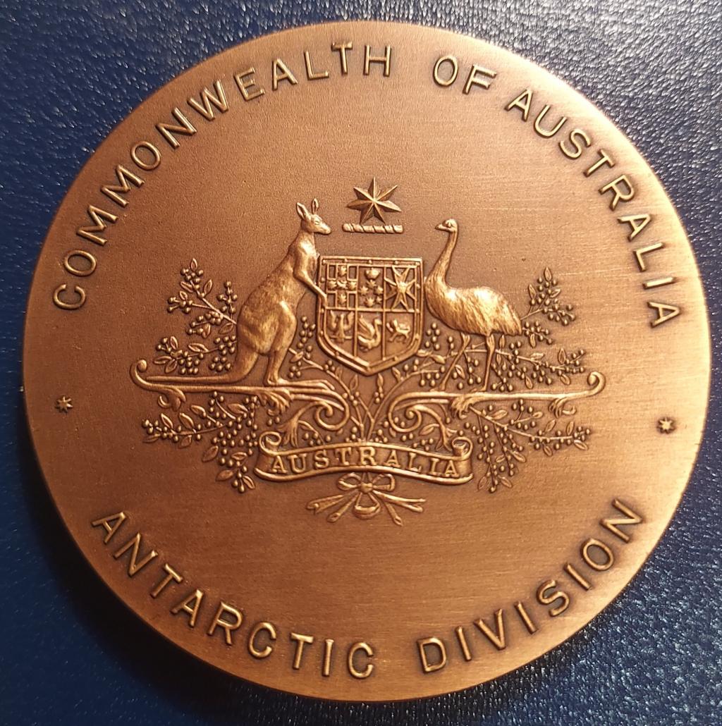 Australian Antarctic Medallion Rear