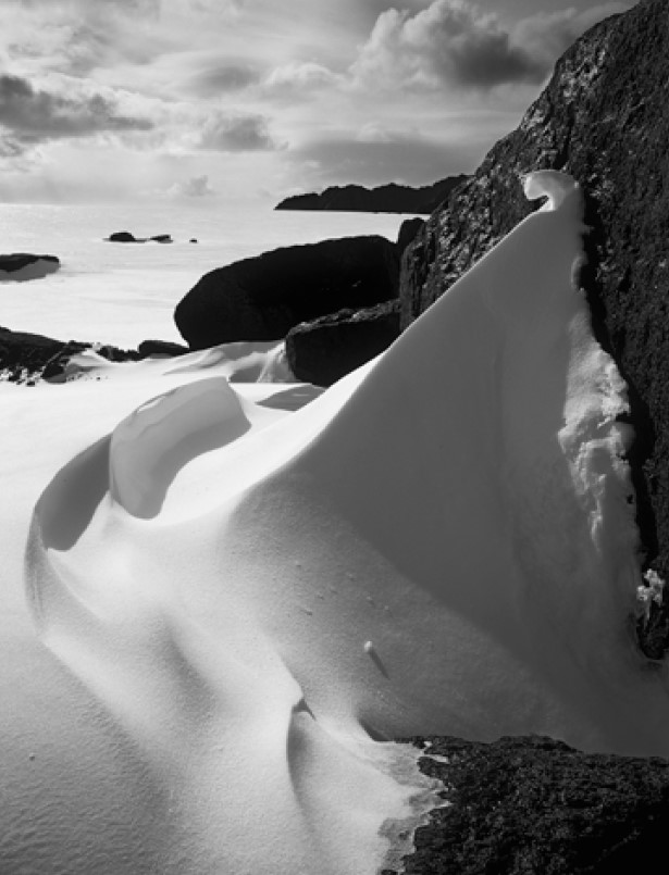 Fluted snow Masson Range Framnes Mountains – David Neilson