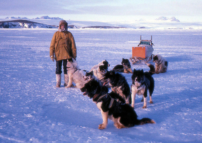 Tom Maggs at Mawson 1980. Photo: Kevin Shepherd