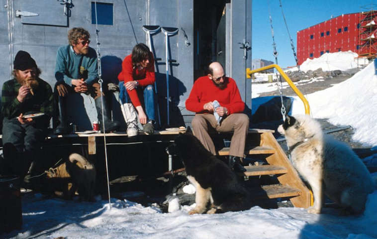 Tom Maggs at Mawson 1980